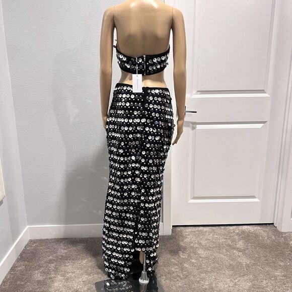 Lovers + Friends Black Sequin Maxi Dress - Picture 6 of 16